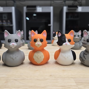 Kitty Cat Duck - 3D Printed