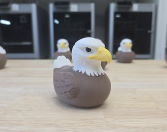 Bald Eagle Duck - 3D Printed Duck