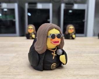 3D Printed Heavy Metal Duck