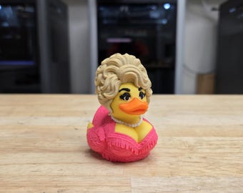 3D Printed Country Queen Duck | Singer Inspired Duck Figurine