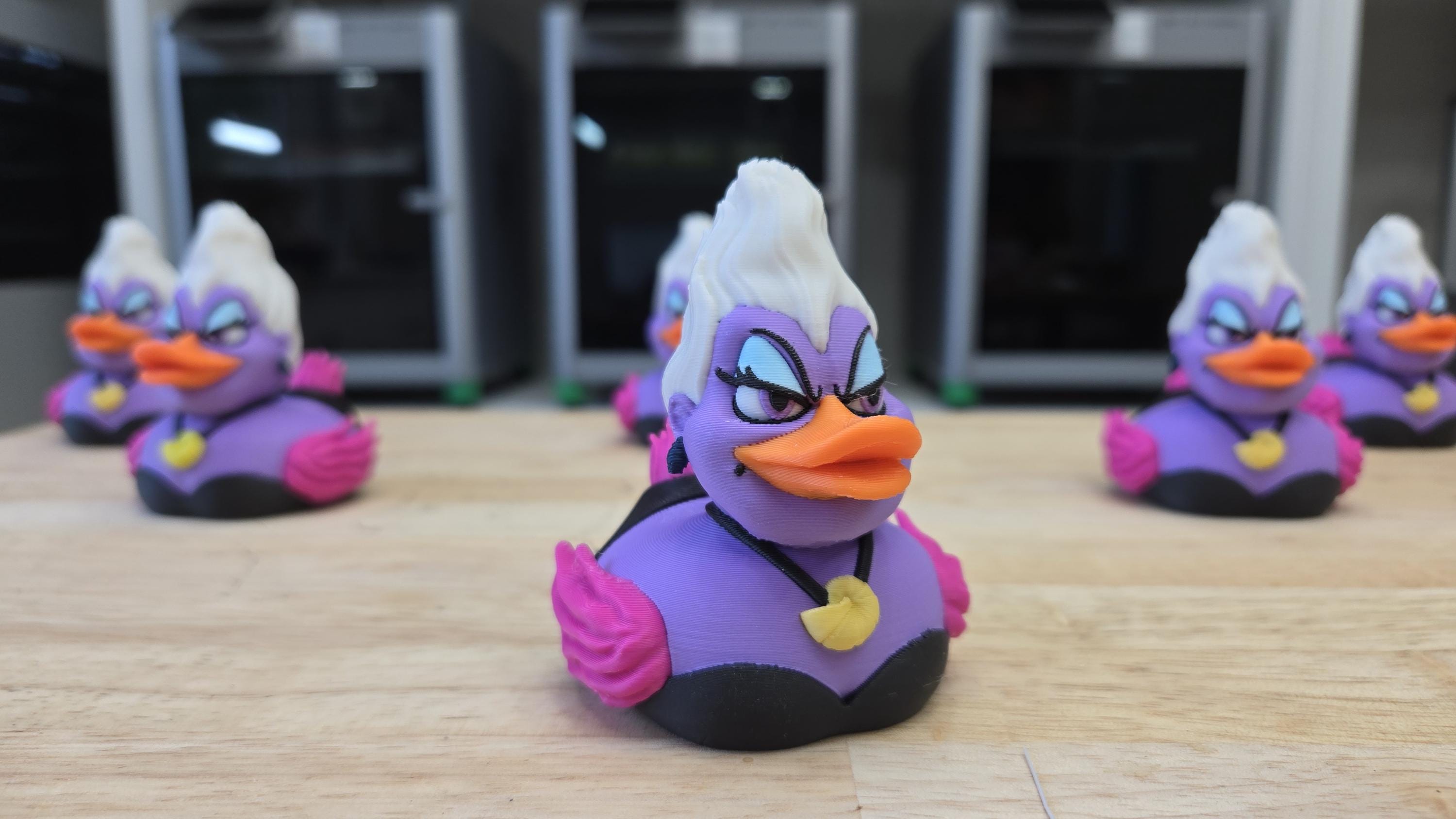 Pato Brujo Pulpo Malvado - Villano - Impresión 3D