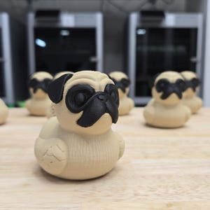 Pug Duck - 3D Printed Dog Duck