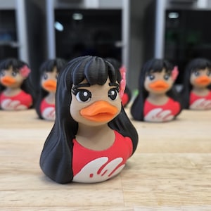Hawaiian Girl Duck - 3D Printed