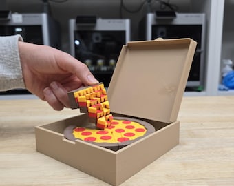 3D Printed Mini Pizza Fidget Toy