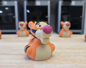 Bouncing Tiger Duck - 3D Printed