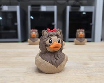 Scared Lion Duck - 3D Printed