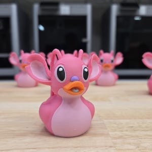 Pink Alien Duck - 3D Printed