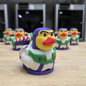 Space Ranger Duck - 3D Printed