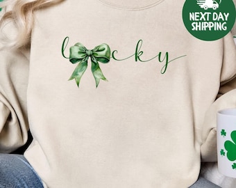Lucky Vibes Shirt, Clover Shirt, Funny St Patrick's Day Shirt, Irish Day Shirts, Lucky Day Shirt, St Patrick's Sweater, St Patty's Day Gift