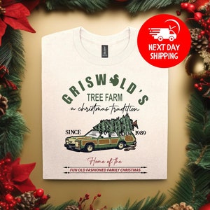 Griswold&#39;s Tree Farm Since 1989 Shirt, Cute Christmas Shirt, Christmas Party Tee, Christmas Gift,  Christmas Family, Tree Shirt, Griswold