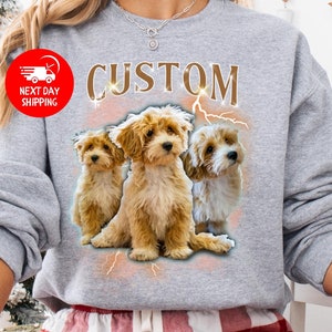 Custom Bootleg Sweatshirt, Custom Pet Shirt, Dog Remembrance Gift, Dog Personalized Bootleg Shirt, Custom Your Own Bootleg, Personalized Pet