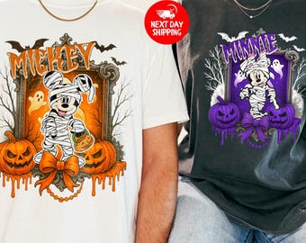 Disney Halloween Shirt, Custom Disney Family Shirt, Disney Trip Shirt, Disney Halloween Shirts, Halloween Matching Shirts, Gift for Her