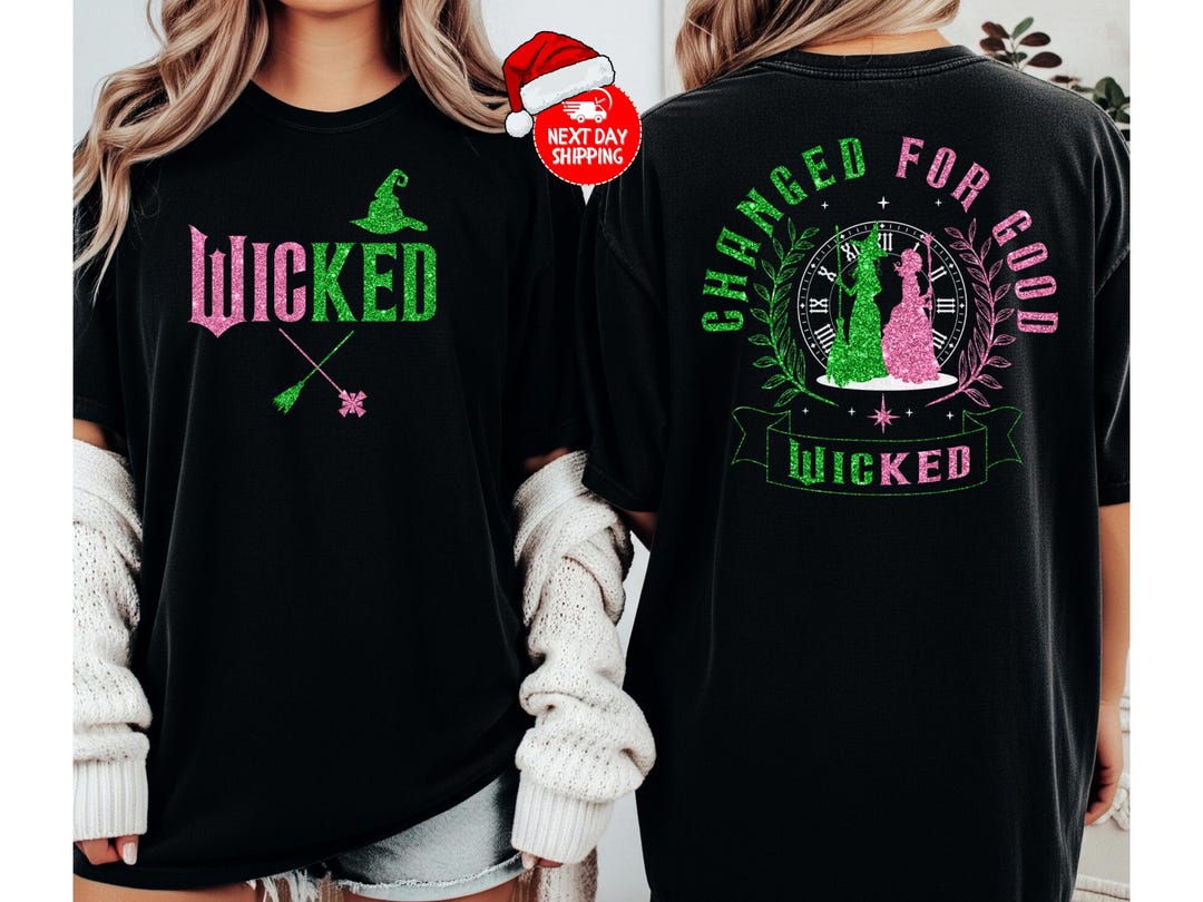 Wicked Change for Good T-shirt, Wizard Movie Fan Shirt, Defy Gravity ...