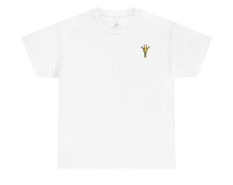 Camiseta de jirafa Hort / Divertida camiseta de jirafa / Linda camiseta de animal con estampado de sabana / Regalo unisex para amantes de las jirafas / Divertida camiseta de safari