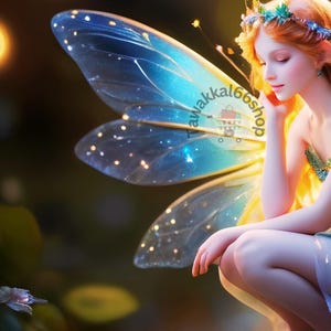 Fairies Art Print Set: Whimsical Fantasy Wall Decor (Digital Download)