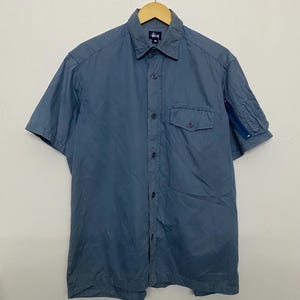 90s Stussy Button Up - Etsy