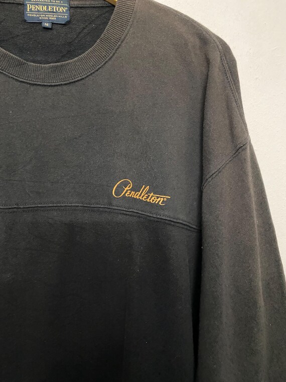 Vintage Pendleton Harding Graphic Sweatshirt Blac… - image 6