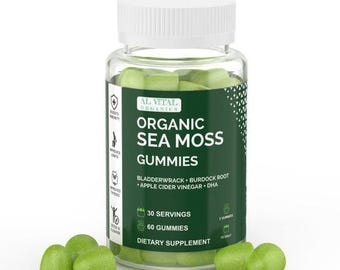 Organic Seamoss Gummies