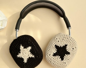 Star Crocheted Airpods Max Cases  Headphone Covers Cute AirPod Max Cover Handmade Gifts