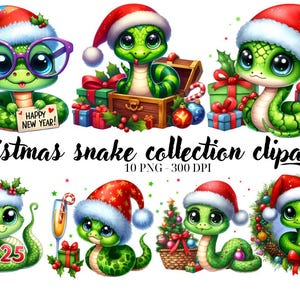 Julorm Clipart: Vinterhelg PNG (digital nedladdning)