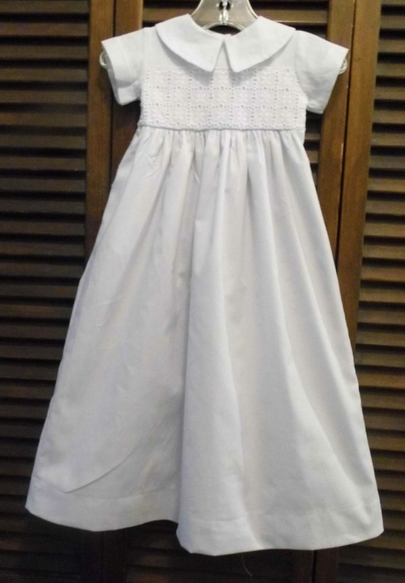 lds blessing dresses