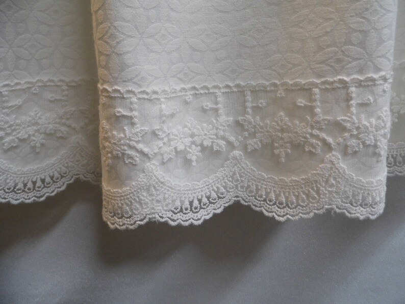 white baby gown dedication gown christening gown Darcey Kate infant embroidered cotton gown blessing gown infant dress baptism gown