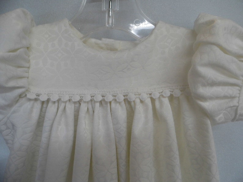 baby girls gown LDS blessing dress baptism gown infant white gown NEW Phoebe french embroidered cotton and lace gown christening gown