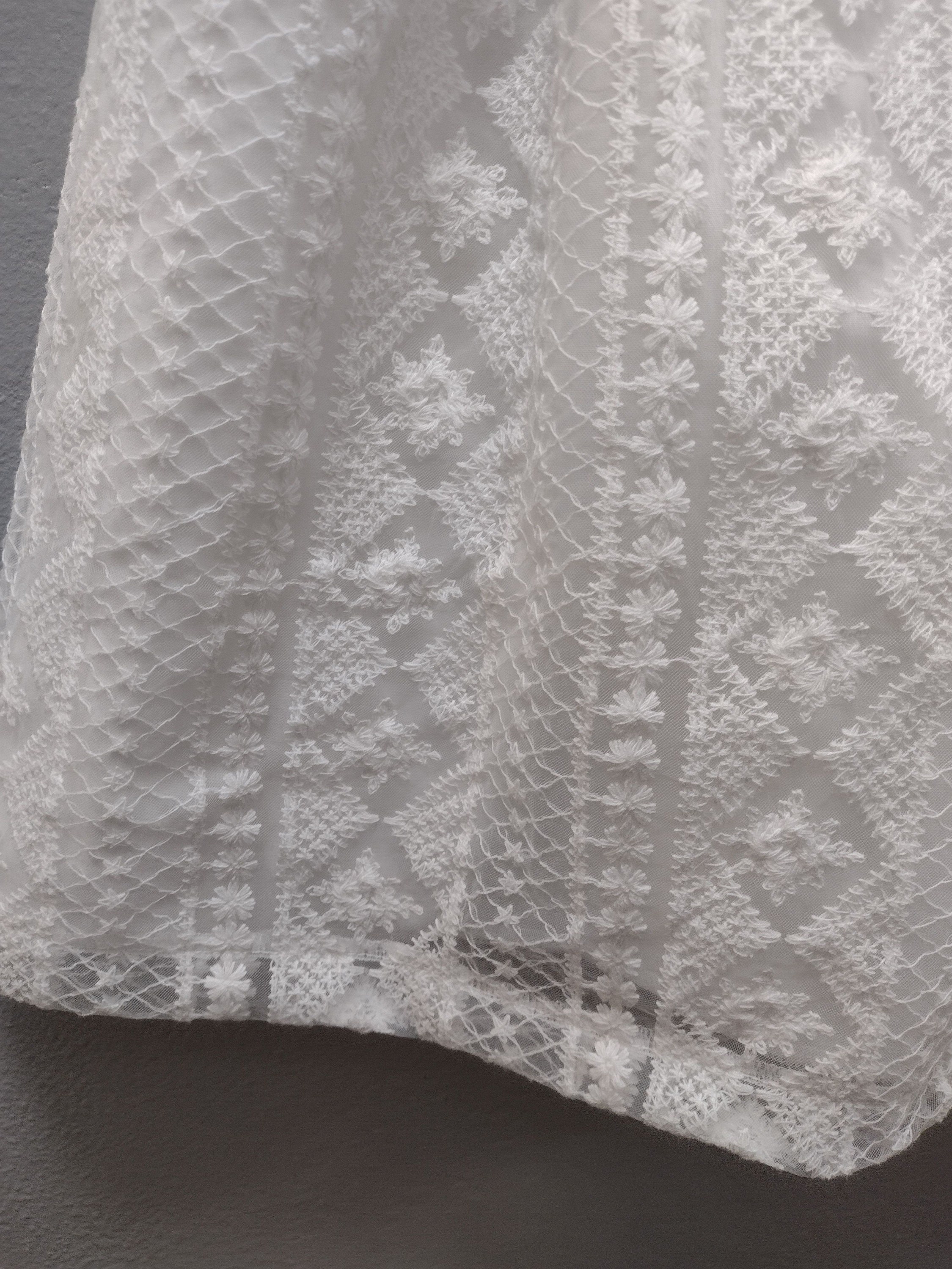 Beatrice Gown Lace Christening Lace Baptism Dressbaby - Etsy