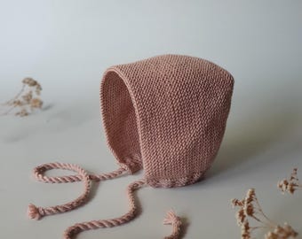 HOLIDAY CABLEKNIT BABY BONNET KNITTING PATTERN Nysa Bobble Hat Baby Child Adult - Etsy