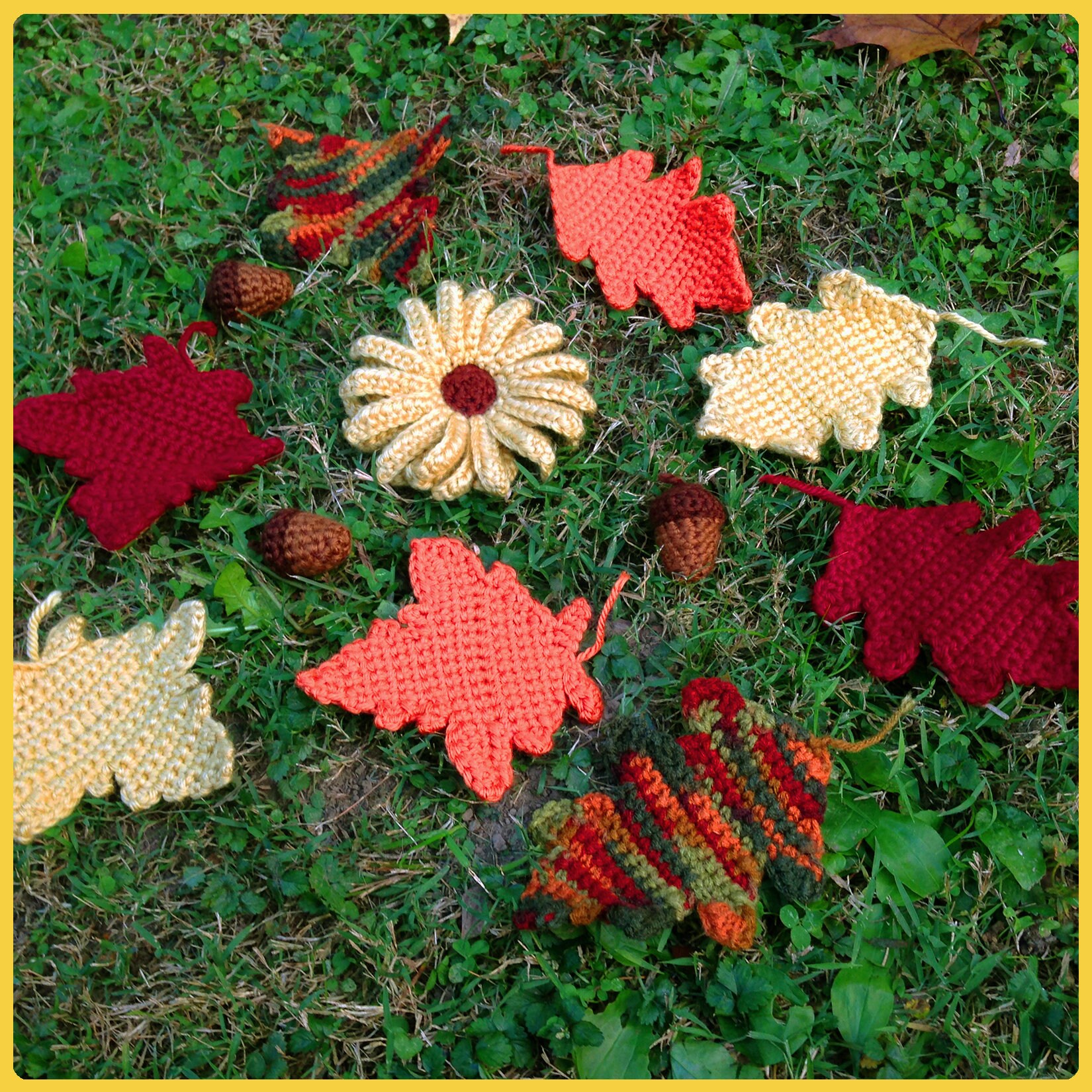 Oak Leaf Crochet Pattern Etsy