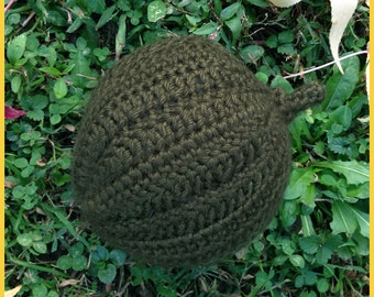 Acorn Squash Crochet Pattern