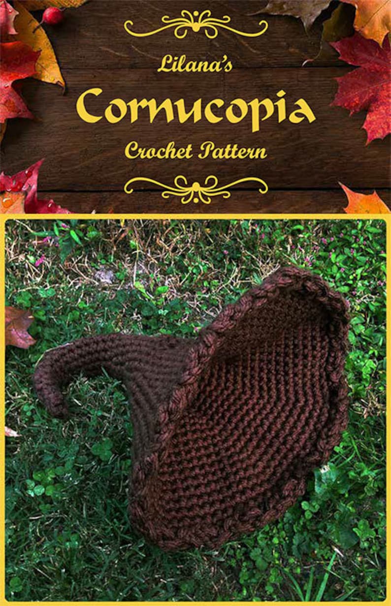 Cornucopia Crochet Pattern - Etsy