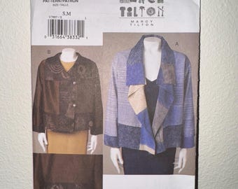 Patrón de costura Vogue Marcy Tilton V7907 S, M