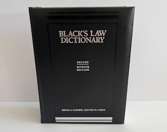 Słownik prawniczy Blacka, wydanie siódme, Deluxe | Bryan A. Garner, redaktor naczelny