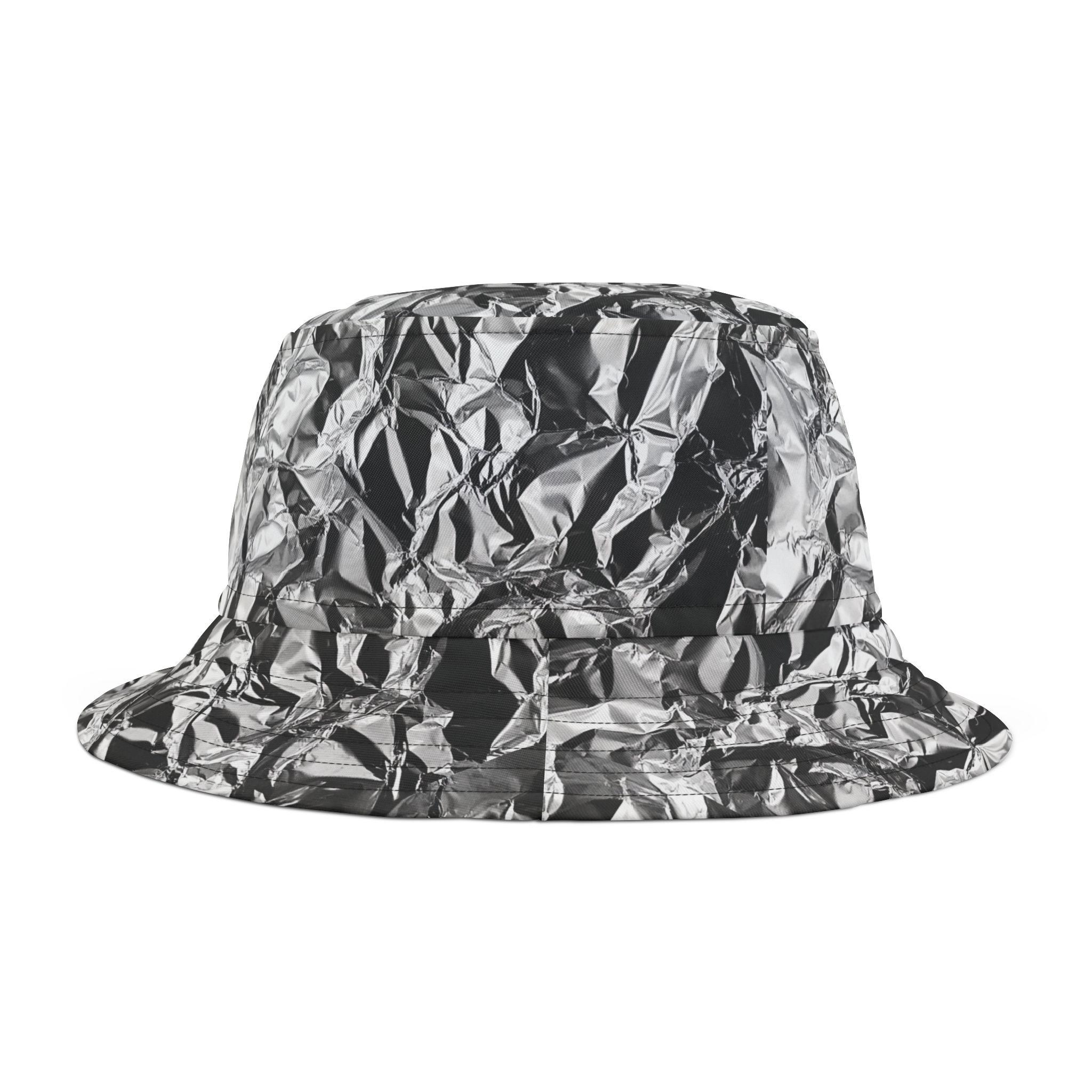 Tin Foil Bucket Hat - Funny Hat - Etsy display picture 1