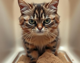 Wood Pellet Cat Litter Box Sifter (Custom Size) Poosaz