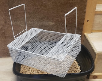 Tamiz para arena de gatos de pellets de madera PooZass - Fácil de limpiar