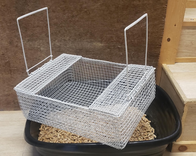 Wood Pellet Cat Litter Box Sifter Poosaz - Easy Clean Up