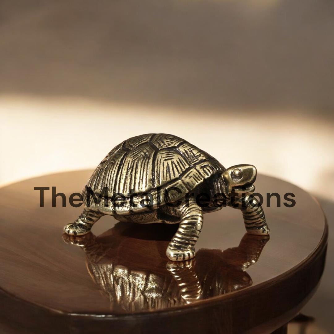 DECORATIVE BRASS TORTOISE SET OF 3
