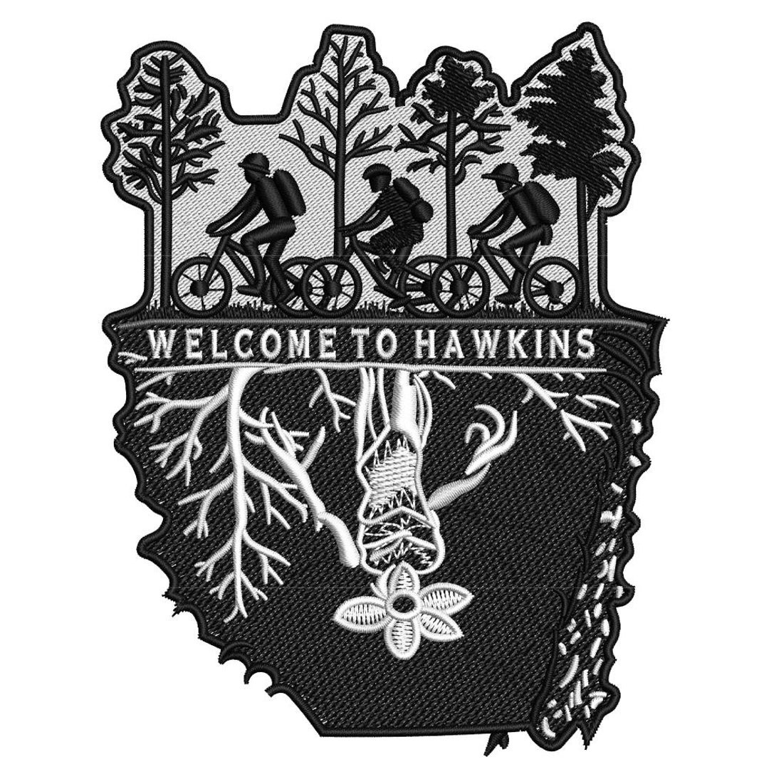 Hawkins Frame Template.pdf Welcome to Hawkins Embroidery Design – Upside Down Style EMB DST PES ...