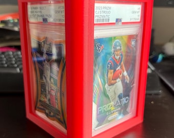 Caja para exhibir y guardar tarjetas PSA. ¡Varios colores para elegir, combinar y guardar!