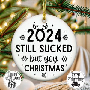 2024 Chupou Mas Yoy Enfeite de Natal Enfeite de Natal Enfeite de Natal Enfeite de Lembrança de Feriado Enfeite de Decoração de Inverno