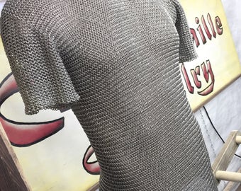 Handmade Stainless Steel Chainmaille T-Shirt