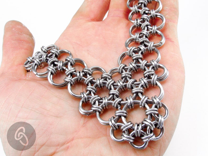 Japanese Chainmaille Wild Necklace
