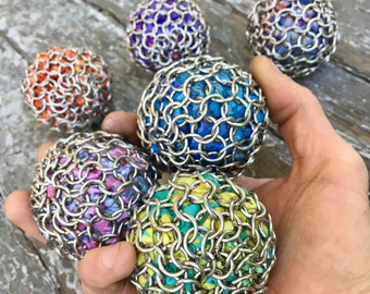 Chainmaille Juggling Balls