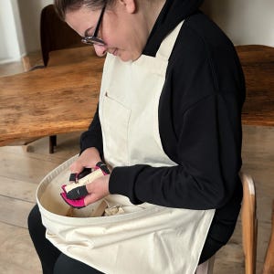 ONLY FOR YOU  apron for woodworking , carving , knitting , seamstresses , toy makers , apron for  metalworking , Beginner Whittling Kit