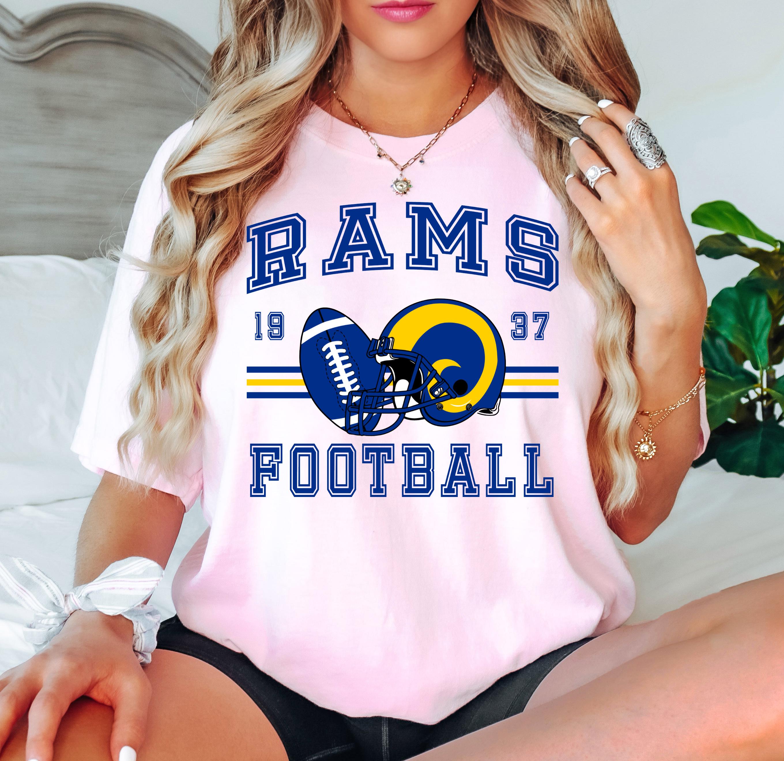 Football Jersey Rams Women's Apparel Vintage La Rams