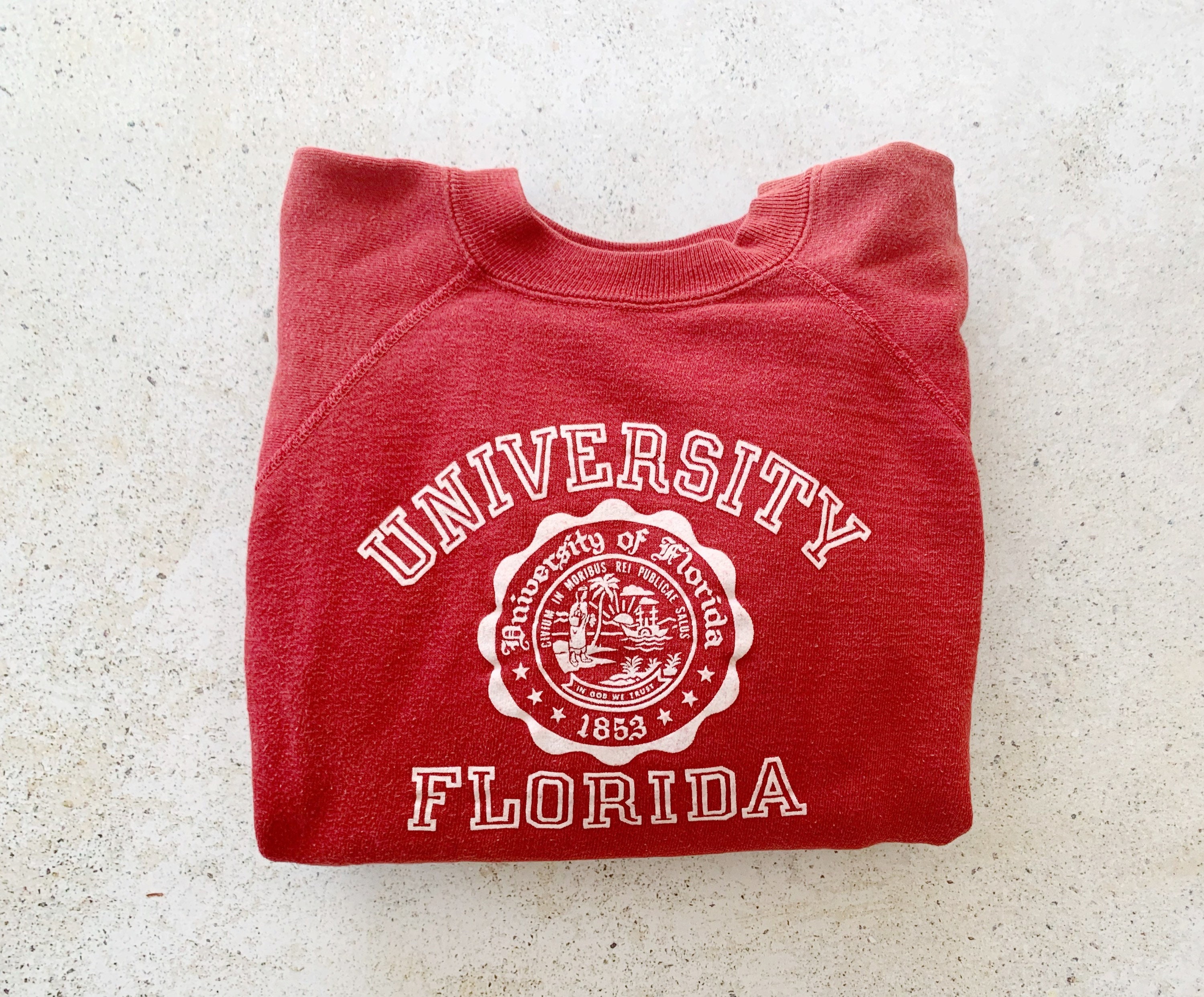 vintage sweatshirt red