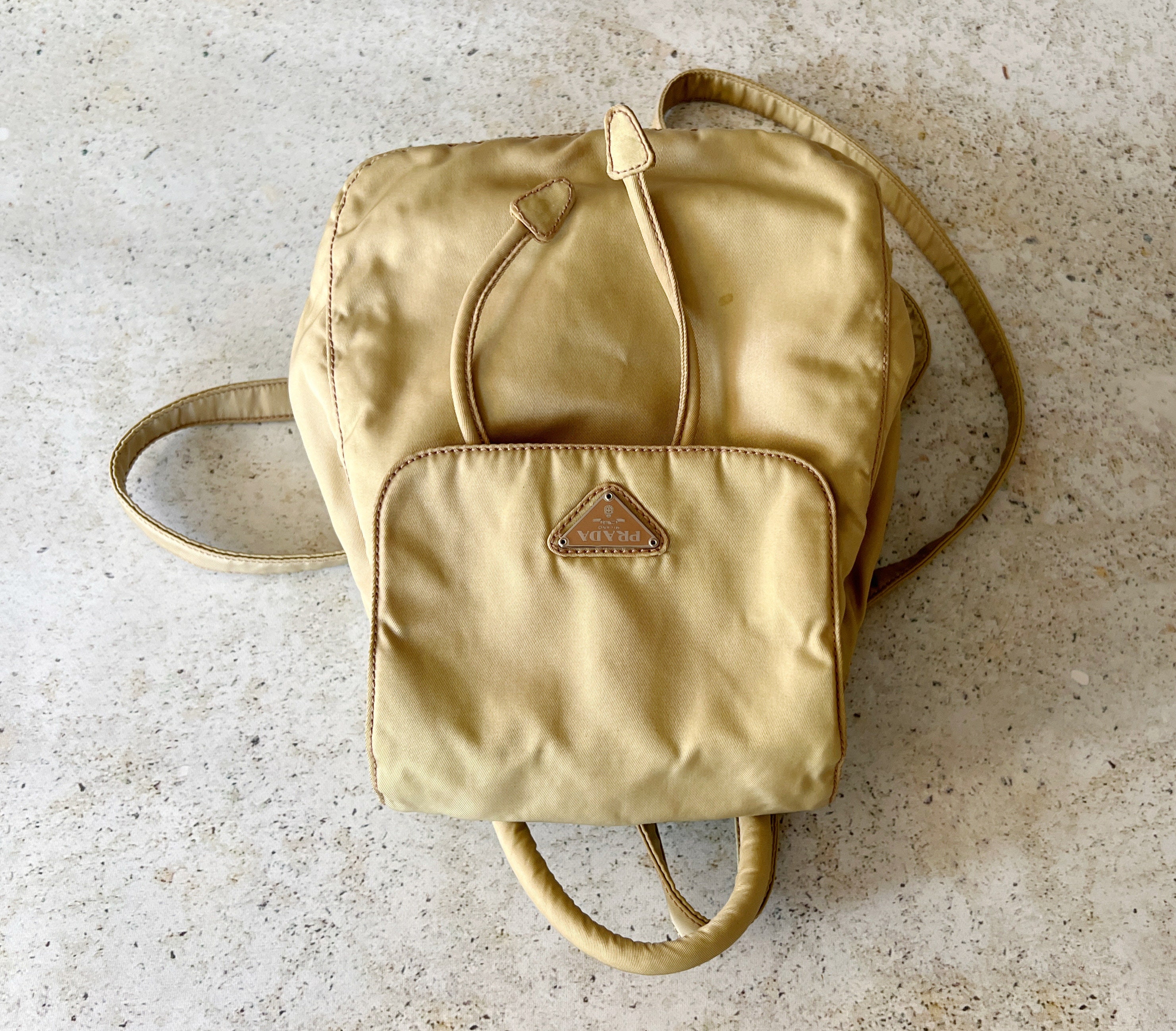 バッグ 80~90S PRADA vintage suede backpack バッグ 80~90S PRADA vintage suede backpack Vintage Prada