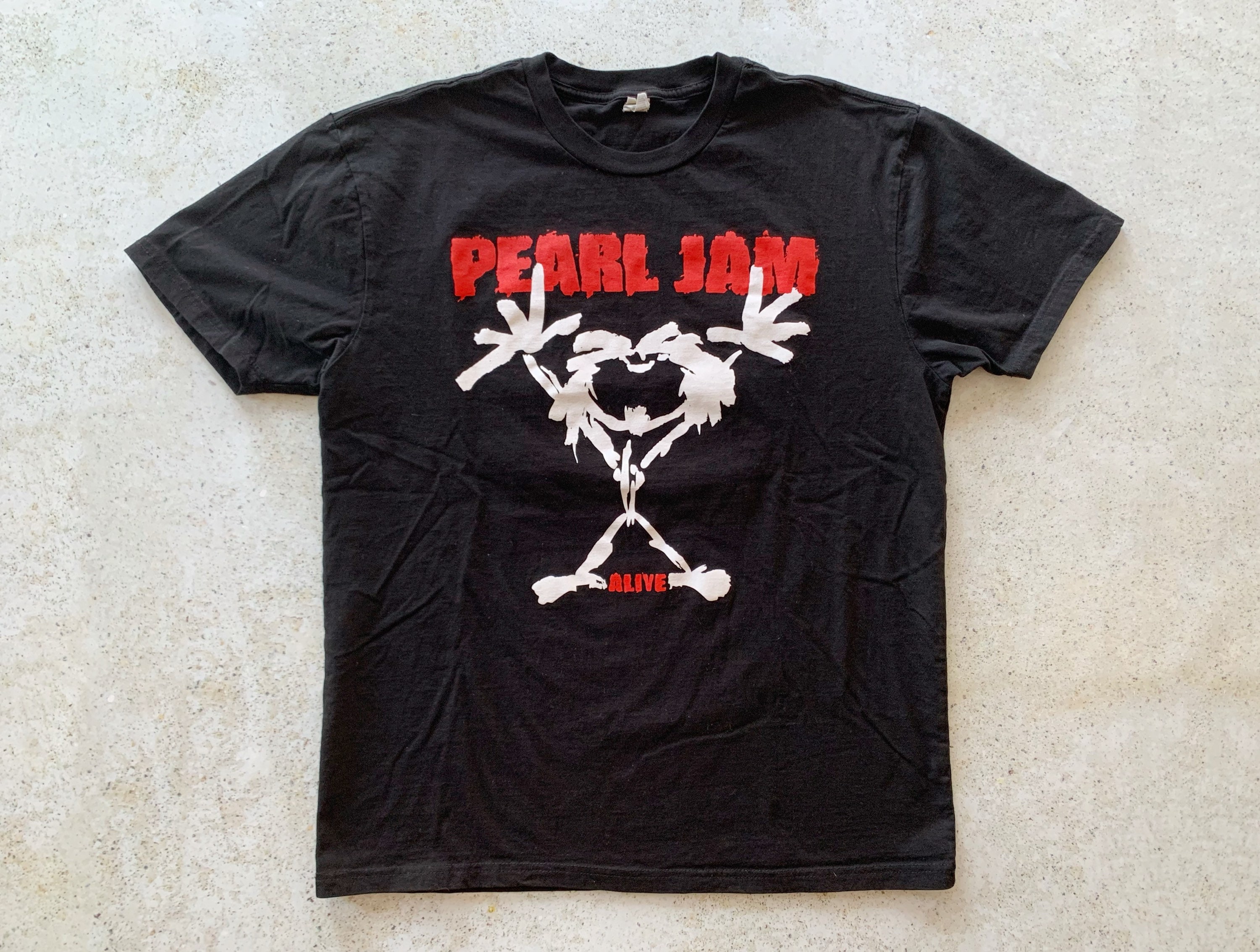 Vintage TShirt PEARL JAM Alive 90’s Alternative Rock Concert Tour